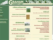 Tablet Screenshot of grahamcounty.net